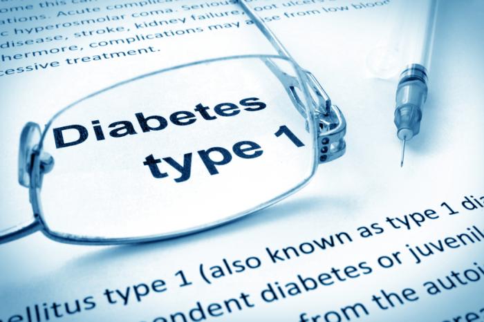 [diabetes type 1 with definition]